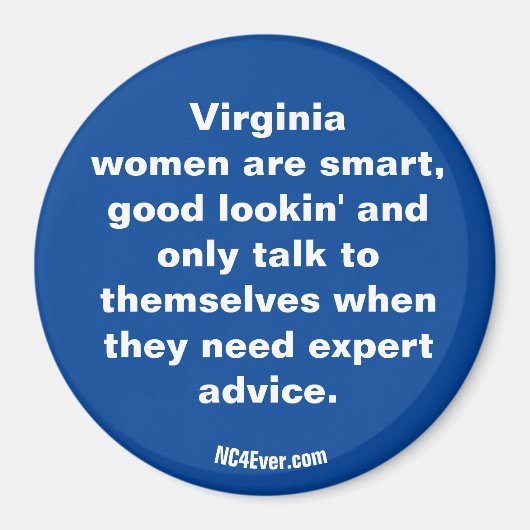 Virginia Frauen sind ... Magnet (Vorne)