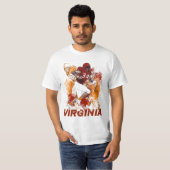Virginia-Fußball T-Shirt (Vorne ganz)