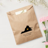 Virginia Gastgeschenk Hochzeit Leckerei Säcke, Ges Geschenktütchen (Versiegelt)