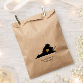 Virginia Gastgeschenk Hochzeit Leckerei Säcke, Ges Geschenktütchen (Ausgeschnitten)