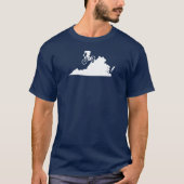Virginia-Gebirgsradfahren T-Shirt (Vorderseite)