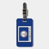 Virginia Gepäckanhänger (Vorderseite vertikal)