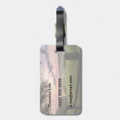 Virginia Gepäckanhänger (Rückseite vertikal)