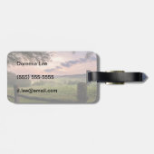 Virginia Gepäckanhänger (Rückseite horizontal)