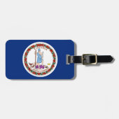 Virginia Gepäckanhänger (Vorderseite horizontal)