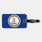 Virginia Gepäckanhänger (Rückseite horizontal)