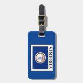 Virginia Gepäckanhänger (Vorderseite vertikal)