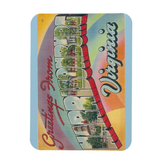 Virginia, Harrisonburg Magnet (Vertikal)