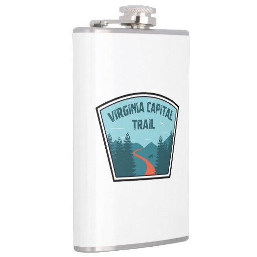 Virginia Hauptstadt Flachmann (Rechts)