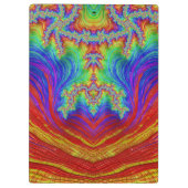 VIRGINIA ~ Helles, mehrfarbiges Design Original Klemmbrett (Rückseite)