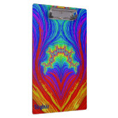 VIRGINIA ~ Helles, mehrfarbiges Design Original Klemmbrett (Rechts)