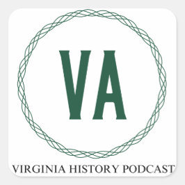 Virginia History Podcast Logo Sticker