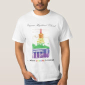 Virginia-Hochland Kirchen-Stolz-T - Shirt (Vorderseite)