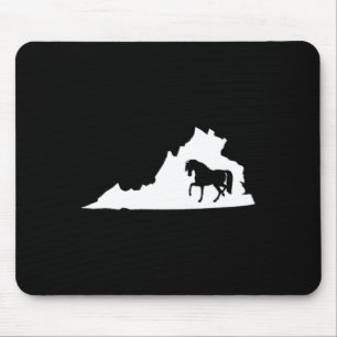 Virginia Horse Karte Reiten Reiten Mousepad