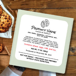 Virginia-Hütte Quadratischer Aufkleber