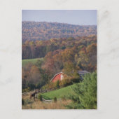 Virginia im Herbst Postkarte (Vorderseite)