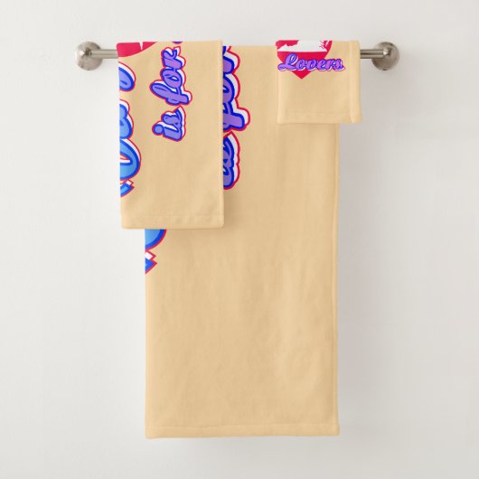 Virginia ist für Liebende Badhandtuch Set (Insitu)