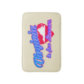 Virginia ist für Liebhaber Badematte (Vorderseite Vertikal)