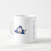 Virginia Kaffeetasse (Vorderseite Links)