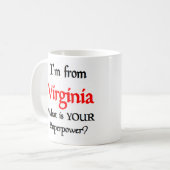 Virginia Kaffeetasse (Vorderseite Links)
