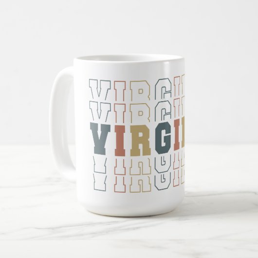 Virginia Kaffeetasse (Vorderseite Links)