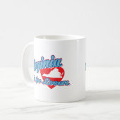Virginia Kaffeetasse (Vorderseite Links)