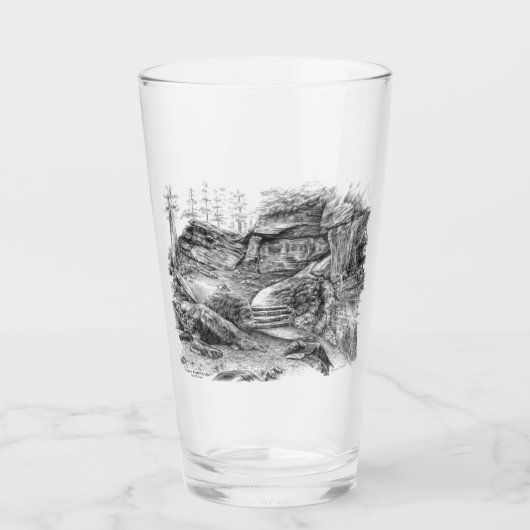 Virginia Kendall Ledges Trail (CVNP) Glas (Vorderseite)