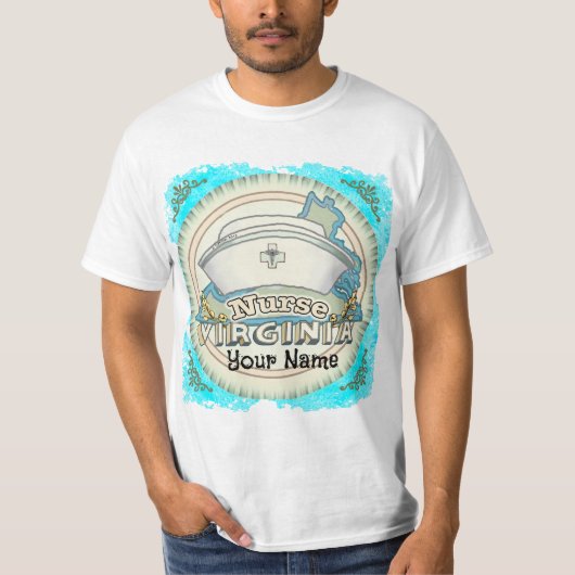 Virginia Krankenschwester T-Shirt (Vorderseite)