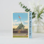 Virginia, Kriegsdenkmal, Arlington Postkarte (Stehend Vorderseite)