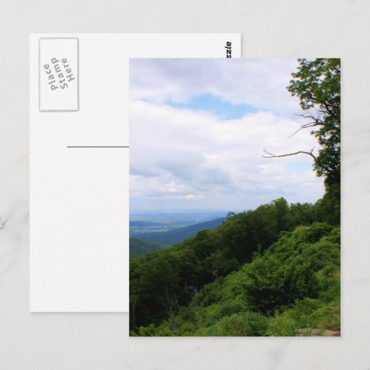 Virginia-Landschaft Postkarte (Vorne/Hinten)