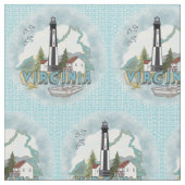 Virginia Lighthouse Stoff (Nahaufnahme)