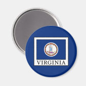 Virginia Magnet (Vorderseite/Rückseite)