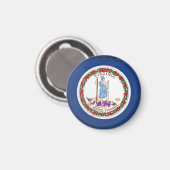 Virginia Magnet (Vorderseite/Rückseite)