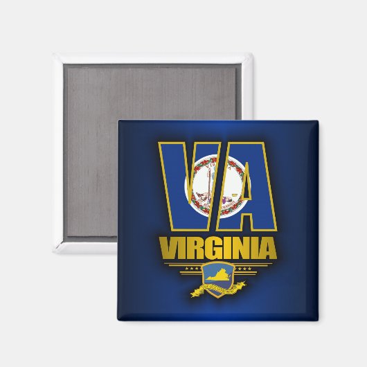 Virginia Magnet (Vorderseite/Rückseite)