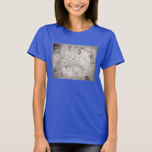 Virginia Map, 1612 T-Shirt