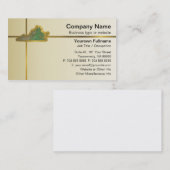 Virginia Map Business Card Visitenkarte (Vorne/Hinten)