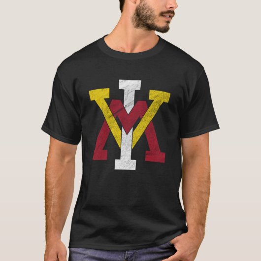 Virginia Military Institute VMI Keydets gestört T-Shirt (Vorderseite)