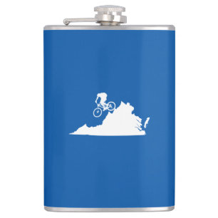 Virginia Mountain Biking Flachmann