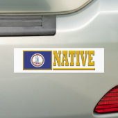 Virginia Native Autoaufkleber (Auf Auto)