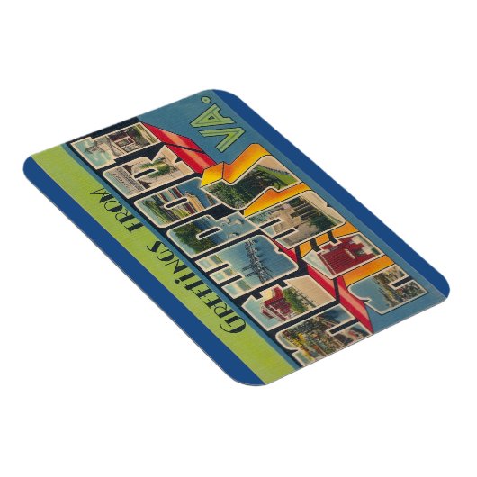 Virginia, Newport News Magnet (Rechte Seite)