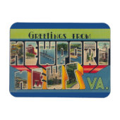 Virginia, Newport News Magnet (Horizontal)