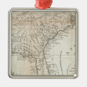 Virginia, North Carolina, South Carolina Ornament Aus Metall