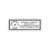 Virginia Notary Self Inking Rubber Briefmarke Permastempel (Design)