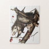 Virginia Opossum Didelphis Virginia Illustration Puzzle (Vertikal)