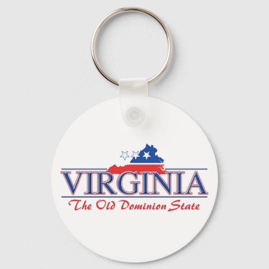 Virginia Patriotic Schlüsselanhänger (Vorderseite)