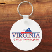 Virginia Patriotic Schlüsselanhänger (Vorderseite)