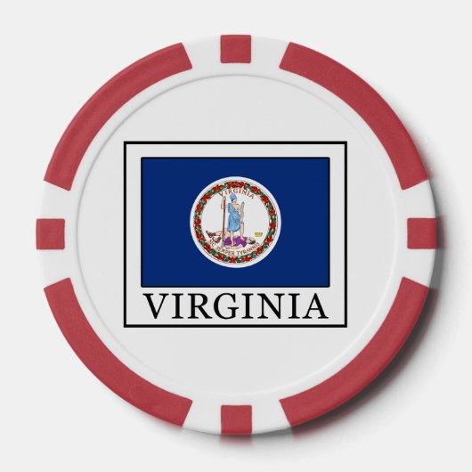 Virginia Pokerchips (Vorderseite)