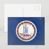 Virginia Postkarte (Vorne/Hinten)