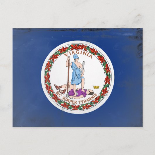 Virginia Postkarte (Vorderseite)