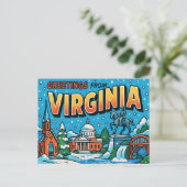 VIRGINIA Postkarte (Stehend Vorderseite)
